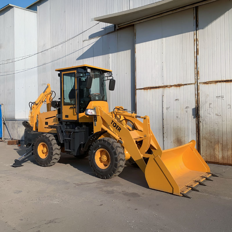 Small Backhoe Loader