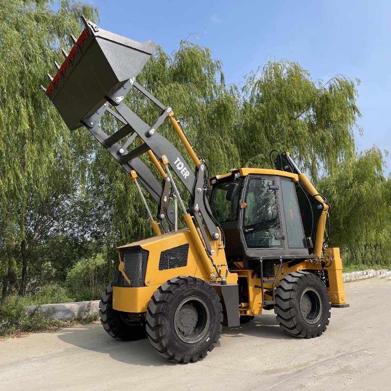 Front End Loader And Backhoe