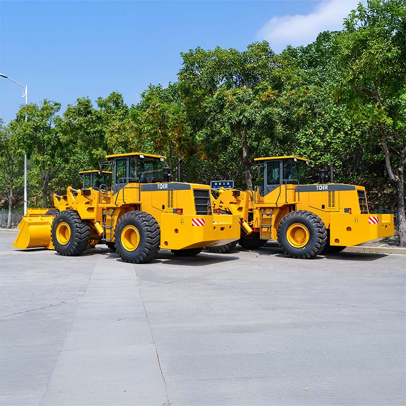 18 Ton Forklift Loader with 3m³ Fork-Bucket Attachment