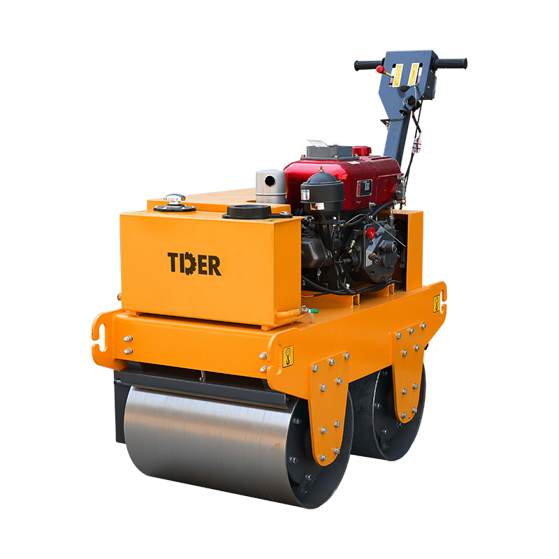 Double Drum Walk Behind Roller