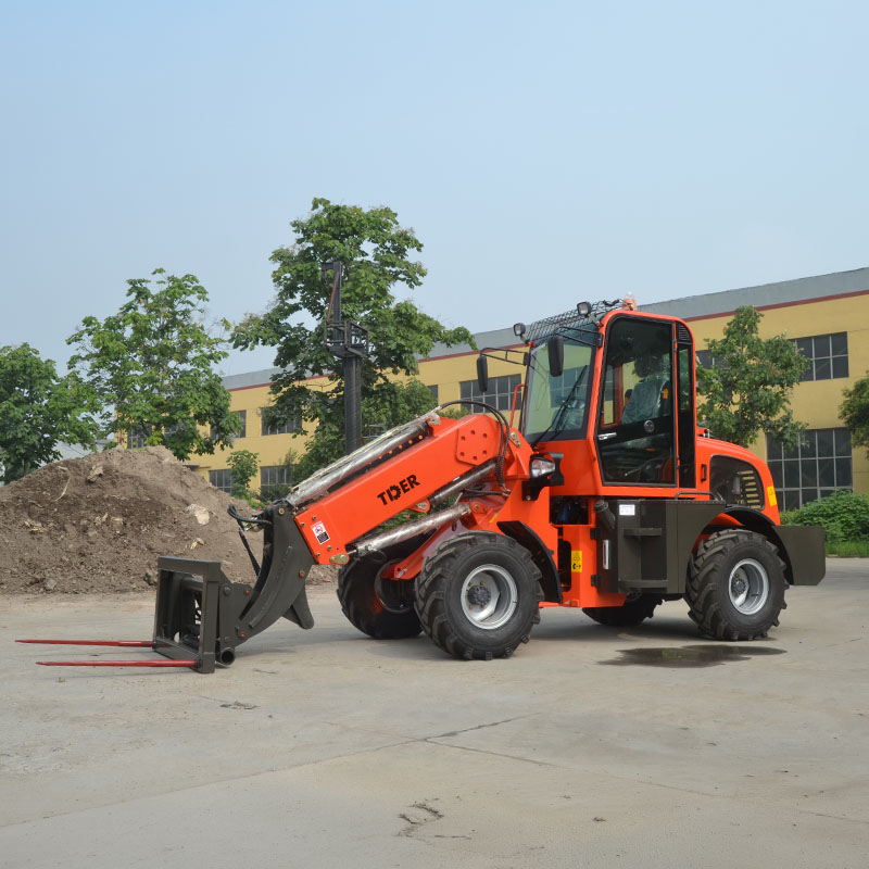 رافعة تلسكوبية سعة طن واحد لتشغيل مريح